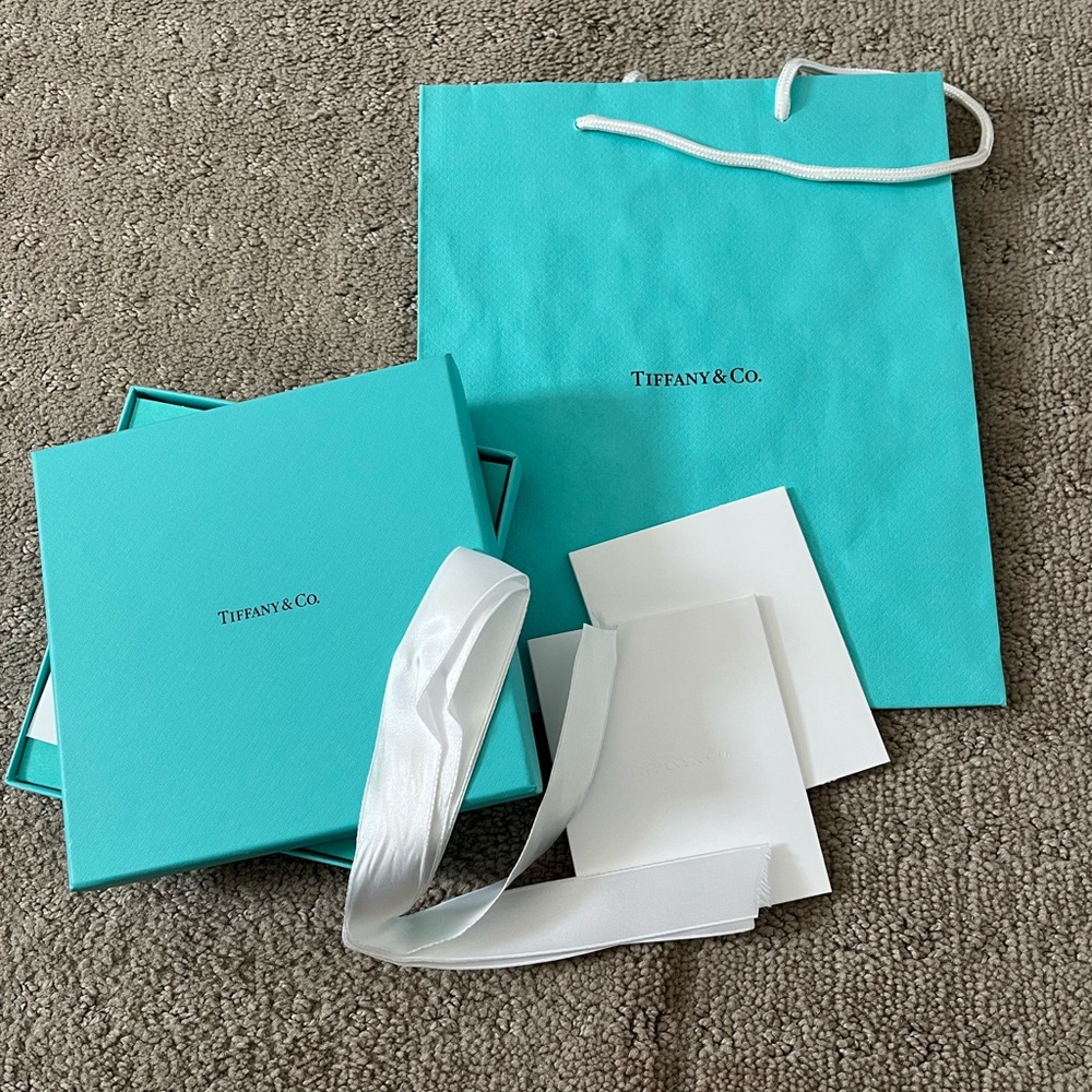 Tiffany & Co. Blue Box and Bag Set